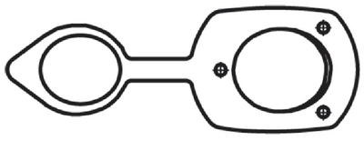 SEA-DOG LINE 325239-1 ROD HOLDER CAP KIT